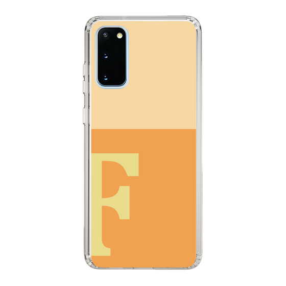 Slim Protection Case［ Original - initial two tone - F orange ］