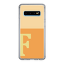 Slim Protection Case［ Original - initial two tone - F orange ］