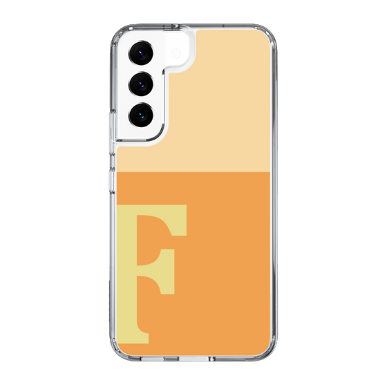Slim Protection Case［ Original - initial two tone - F orange ］