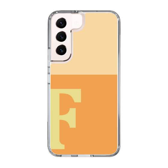 Slim Protection Case［ Original - initial two tone - F orange ］