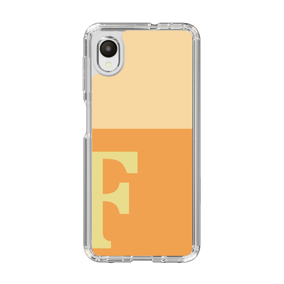 Slim Protection Case［ Original - initial two tone - F orange ］