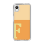 Slim Protection Case［ Original - initial two tone - F orange ］