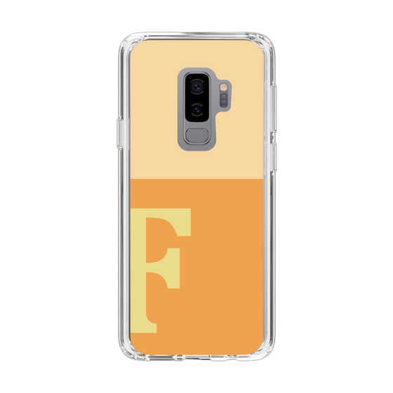 Slim Protection Case［ Original - initial two tone - F orange ］