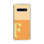 Slim Protection Case［ Original - initial two tone - F orange ］