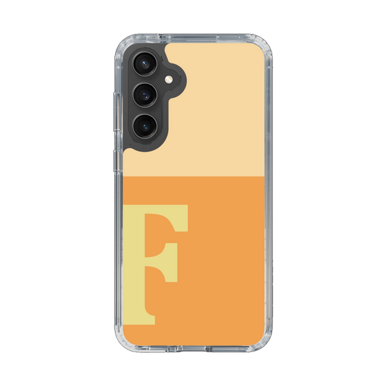 Slim Protection Case［ Original - initial two tone - F orange ］