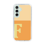 Slim Protection Case［ Original - initial two tone - F orange ］