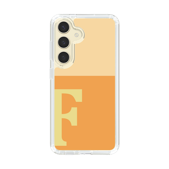 Slim Protection Case［ Original - initial two tone - F orange ］
