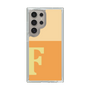 Slim Protection Case［ Original - initial two tone - F orange ］