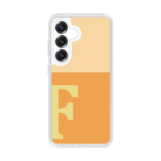 Slim Protection Case［ Original - initial two tone - F orange ］