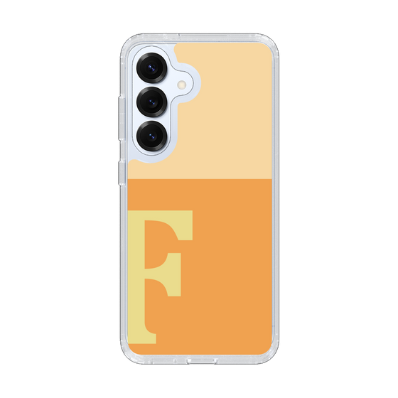 Slim Protection Case［ Original - initial two tone - F orange ］