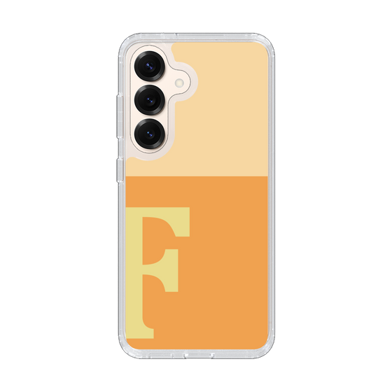 Slim Protection Case［ Original - initial two tone - F orange ］