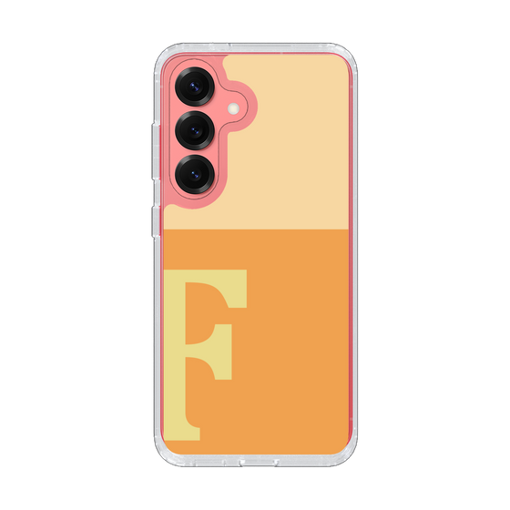 Slim Protection Case［ Original - initial two tone - F orange ］