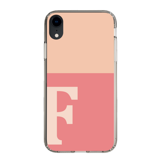 Slim Protection Case［ Original - initial two tone - F pink ］