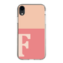 Slim Protection Case［ Original - initial two tone - F pink ］