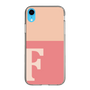 Slim Protection Case［ Original - initial two tone - F pink ］