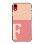 Slim Protection Case［ Original - initial two tone - F pink ］