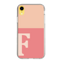 Slim Protection Case［ Original - initial two tone - F pink ］