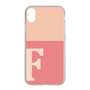 Slim Protection Case［ Original - initial two tone - F pink ］