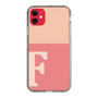 Slim Protection Case［ Original - initial two tone - F pink ］