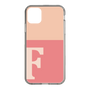Slim Protection Case［ Original - initial two tone - F pink ］