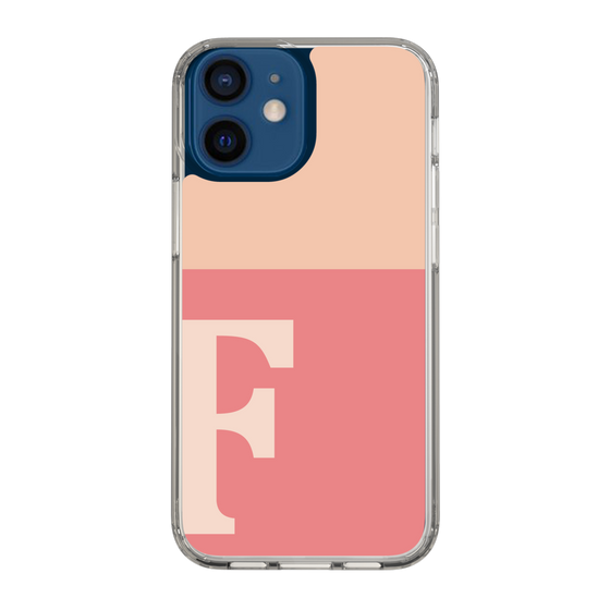 Slim Protection Case［ Original - initial two tone - F pink ］
