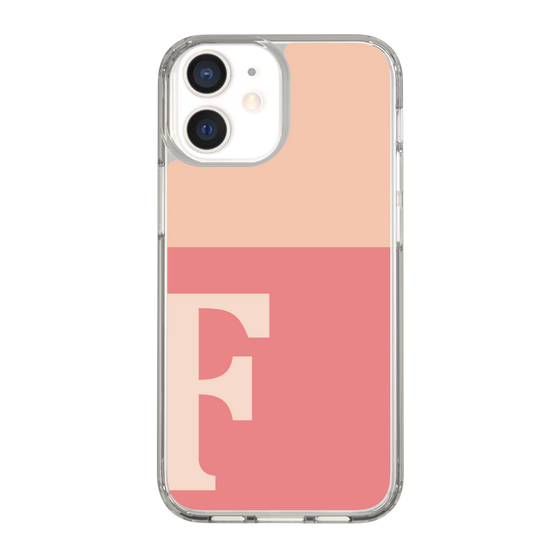 Slim Protection Case［ Original - initial two tone - F pink ］