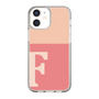 Slim Protection Case［ Original - initial two tone - F pink ］