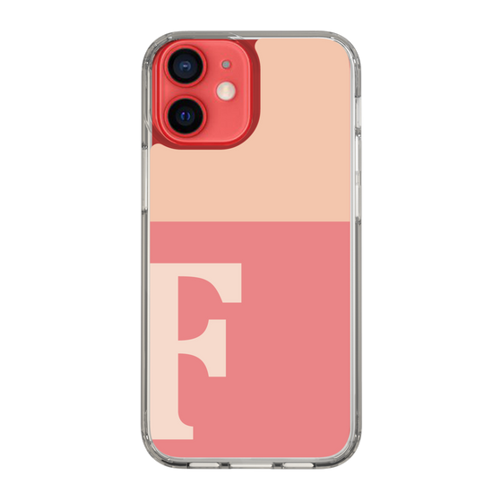 Slim Protection Case［ Original - initial two tone - F pink ］