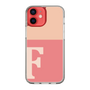 Slim Protection Case［ Original - initial two tone - F pink ］
