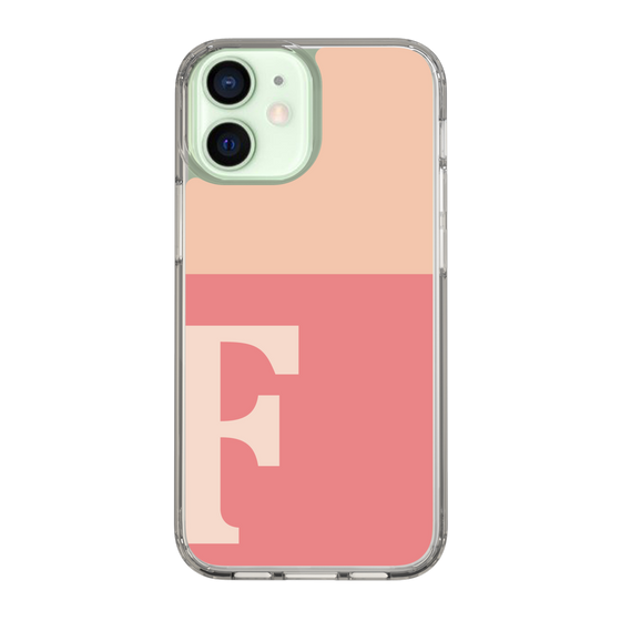 Slim Protection Case［ Original - initial two tone - F pink ］