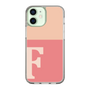 Slim Protection Case［ Original - initial two tone - F pink ］