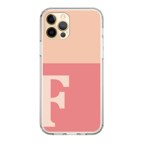 Slim Protection Case［ Original - initial two tone - F pink ］