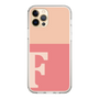 Slim Protection Case［ Original - initial two tone - F pink ］