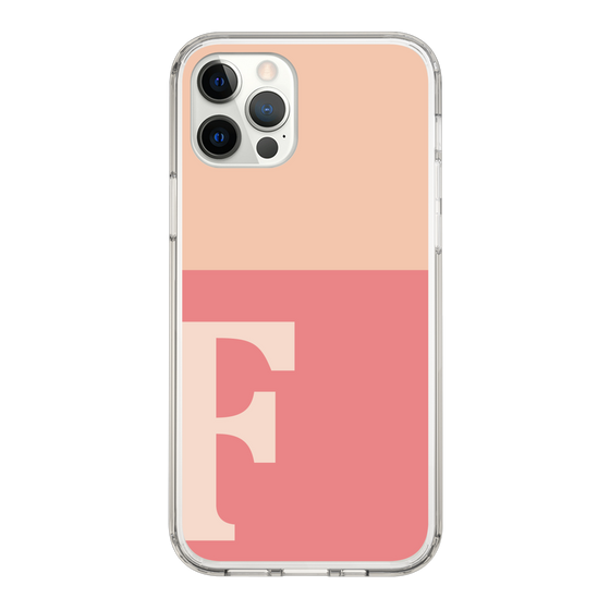 Slim Protection Case［ Original - initial two tone - F pink ］