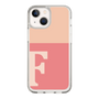 Slim Protection Case［ Original - initial two tone - F pink ］
