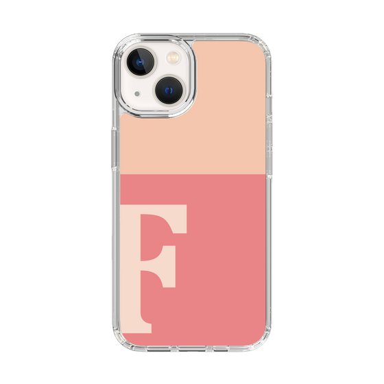 Slim Protection Case［ Original - initial two tone - F pink ］