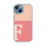 Slim Protection Case［ Original - initial two tone - F pink ］