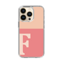 Slim Protection Case［ Original - initial two tone - F pink ］