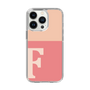 Slim Protection Case［ Original - initial two tone - F pink ］