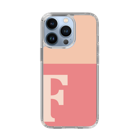Slim Protection Case［ Original - initial two tone - F pink ］