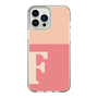 Slim Protection Case［ Original - initial two tone - F pink ］