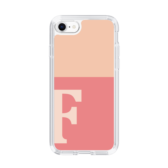 Slim Protection Case［ Original - initial two tone - F pink ］