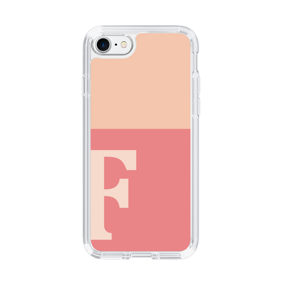 Slim Protection Case［ Original - initial two tone - F pink ］