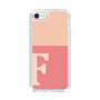 Slim Protection Case［ Original - initial two tone - F pink ］