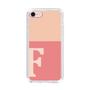 Slim Protection Case［ Original - initial two tone - F pink ］