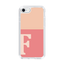 Slim Protection Case［ Original - initial two tone - F pink ］