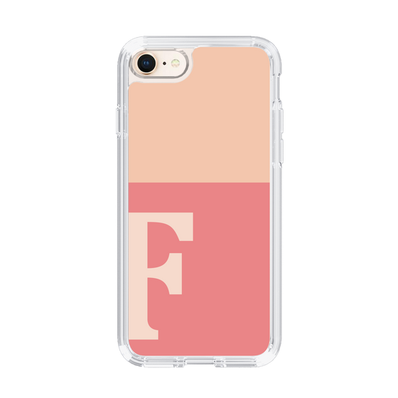 Slim Protection Case［ Original - initial two tone - F pink ］