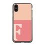 Slim Protection Case［ Original - initial two tone - F pink ］