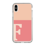 Slim Protection Case［ Original - initial two tone - F pink ］