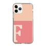 Slim Protection Case［ Original - initial two tone - F pink ］